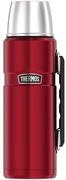 Thermos Stainless King Thermosflasche rot 1,20l - Edelstahl, absolut dicht, mit