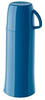 Helios Isolierflasche Elegance, 0,75 Liter, Kunststoff, taubenblau, Henkelbecher