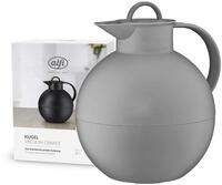 alfi KUGEL Isolierkanne 0,94 l, Hartglaseinsatz, 12h hei&szlig;, graphite grey | 24h...