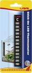 sera Stick-On LCD-Thermometer | f&uuml;r Aquarien | selbstklebend au&szlig;en | mit...