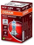 Osram NIGHT BREAKER LASER H7, +150% mehr Helligkeit, Halogen-Scheinwerferlampe,