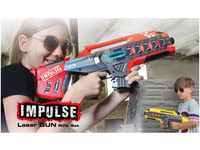 JAMARA 410083 - Impulse Gun - Rifle Set - Laser Tag mit 3 Battlemodi Spieler je...