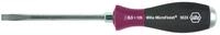 Wiha Schraubendreher MicroFinish&reg; Schlitz mit durchgehender Sechskantklinge und