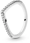 Pandora Wishbone-Ring, funkelnd, Sterlingsilber, mit klarem Cubic Zirkonia