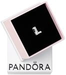 PANDORA Moments Buchstabe L - wendbares Alphabet-Charm aus Sterling-Silber mit