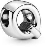 PANDORA Moments Buchstabe Q - wendbares Alphabet-Charm aus Sterling-Silber mit