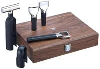 WMF Baric Wein Sommelier Set 5-teilig, Wein Zubeh&ouml;r, Korkenzieher, Folienschneider,