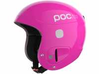 POC POCito Skull - Sicherer Kinderskihelm für Rennen, Fluorescent Pink, XS-S