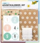 folia 9396 - Adventskalender Set Nature, mit 24 lebensmittelechten Papiert&uuml;ten...