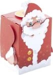folia 9398 - Adventskalender Bastelset Winterlandschaft, mit 24 vorgestanzten