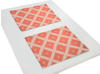 Adam Maroccan Shiraz Light Tischset, Bio Baumwolle, Orange, 30 x 40 cm,...