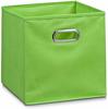 Zeller 14134 Aufbewahrungsbox, Vlies, L 28 x B 28 x H 28 cm, grün