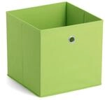 Zeller 14134 Aufbewahrungsbox, Vlies, L 28 x B 28 x H 28 cm, gr&uuml;n