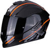 Scorpion Unisex – Erwachsene NC Motorrad Helm, Schwarz/Orange, XS