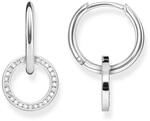 Thomas Sabo Damen Ohrringe Creolen Kreis 925 Sterling Silber CR620-051-14