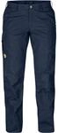 Fj&auml;llr&auml;ven Damen Karla Pro Curved Outdoor hose, Dark Navy, 44 EU