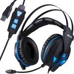 KLIM Impact V2 - Gaming Headset und Mikro USB - 7.1 Surround-Sound + Isolation -