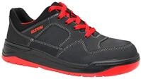 ELTEN Maverick Black-red Low ESD S3S | Sicherheitsschuhe f&uuml;r Damen & Herren,