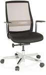 hjh OFFICE 657661 Profi B&uuml;rostuhl FOUNTAINE PRO Schwarz Drehstuhl ergonomisch,