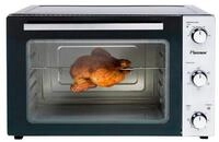 Bestron AOV55 2-in-1 Mini-Backofen mit Drehspie&szlig;, 55 Liter, 2000 W, Edelstahl,