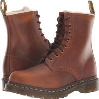 Dr. Martens 23912243 1460 Serena Orleans - Damen Schuhe Stiefel - Butterscotch,