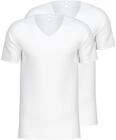 CALIDA Natural Benefit V-Shirt Herren Weiss 52-54