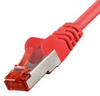 DIGITUS LAN Kabel Cat 6A - 1m - RJ45 Netzwerkkabel - S/FTP Geschirmt -...
