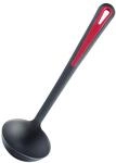 Westmark 29562270 Suppenkelle "Gallant", PA/TPE, schwarz/rot, 31,5 x 9,2 x 8,3...