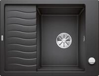 BLANCO ELON 45 S | Granitsp&uuml;le aus SILGRANIT anthrazit | Einbauart: Einbau von Oben