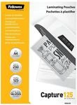 Fellowes Laminierfolien A4, 125 Mikron (2 x 125 mic), gl&auml;nzende...