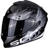 Scorpion Unisex – Erwachsene NC Motorrad Helm, Schwarz/Grau, XS