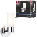 Paulmann 70839 Wandleuchte Eleon Max. 33 Watt IP44 Wandlampe Chrom, Satin