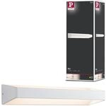 Paulmann LED Wandleuchte Bar 10,5W 2700K Wei&szlig; | Indirektes Licht, dekorative