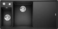BLANCO AXIA III 6 S-F | Granitsp&uuml;le aus SILGRANIT anthrazit | Einbauart: