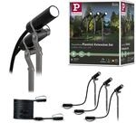 Paulmann 94156 Plug & Shine Spot Plantini Erg&auml;nzungs-Set 3000K 24V Anthrazit...