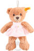 Steiff Schlaf-gut Bär Spieluhr - 20 cm - Teddybär mit Kleid - Kuscheltier für