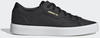 adidas Damen Sleek Sneaker, Core Black/Core Black/Crystal White, 36 EU