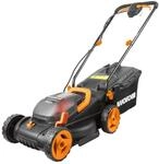 WORX WG779E Akku-Rasenm&auml;her 40V (2 x 20V) - 34 cm Schnittbreite - ideal f&uuml;r...