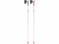 LEKI Unisex – Erwachsene Passion Nordic Walking Stöcke Anthracite-Neon Red 115