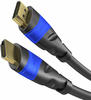 KabelDirekt – 8K/4K HDMI-Kabel – 4 m – 8K@60Hz (Extra-Kupfer für...