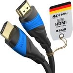 KabelDirekt &ndash; 4K HDMI-Kabel &ndash; 7,5m &ndash; Deutsche Flexcore-Technik | 4K@60Hz, High