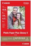 Canon Fotopapier PP-201 gl&auml;nzend - 10x15 cm 5 Blatt f&uuml;r Tintenstrahldrucker -...
