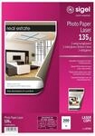 SIGEL Fotopapier A3 hochgl&auml;nzend Laserdrucker 200 Blatt 135 g