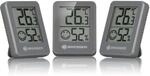 Bresser 3er Set Thermometer Hygrometer - Digitales Raumthermometer f&uuml;r...