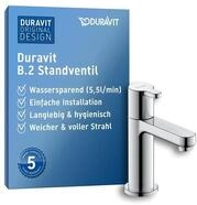 Duravit B.2 Standventil (Auslauf H&ouml;he 89 mm), Kaltwasser Waschtischarmatur,