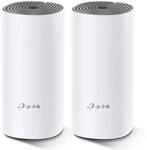 TP-Link Deco E4 Mesh WLAN Set (2er Pack), AC1200 Dual Band Router & Repeater, 2...