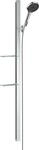 hansgrohe wassersparendes Duschsystem Rainfinity (Duschkopf, Stange 150cm,