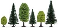 NOCH&reg; Mischwald, mit Modellbau B&auml;umen, 10 St&uuml;ck 5-14 cm f&uuml;r die Spurweiten...