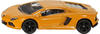 siku 1449, Lamborghini Aventador LP 700-4 Sportwagen, Metall/Kunststoff, Orange,