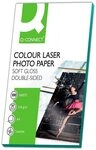 Q-Connect KF01935 Laser Fotopapier, A4, 210 g/qm, 100 Blatt wei&szlig;
